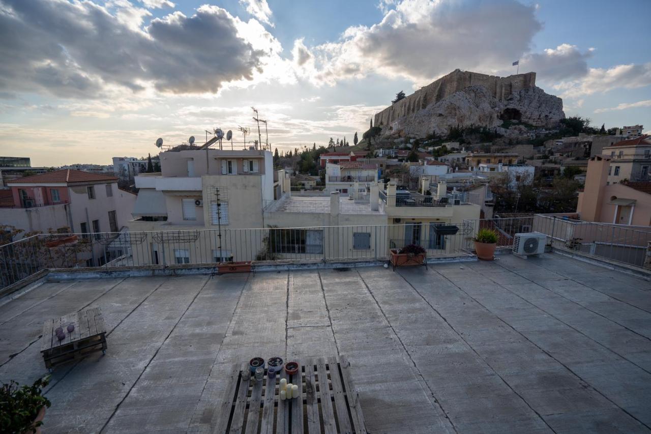 אתונה Plaka With Acropolis Rooftop View Access מראה חיצוני תמונה