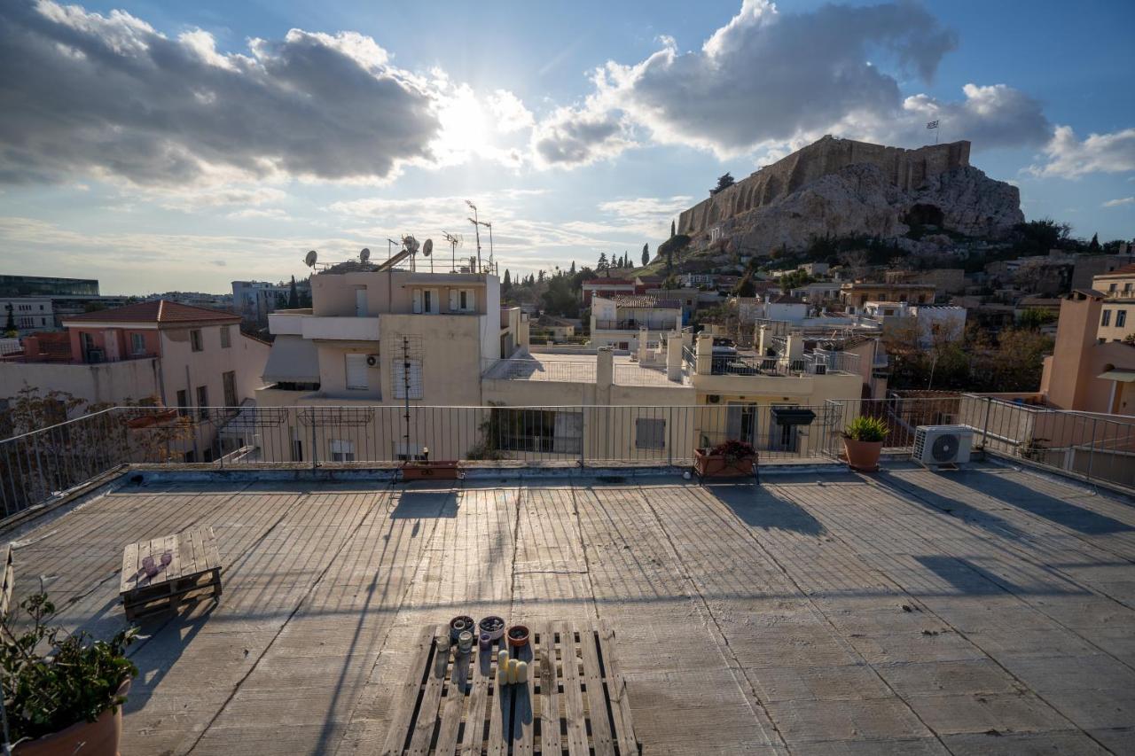 אתונה Plaka With Acropolis Rooftop View Access מראה חיצוני תמונה